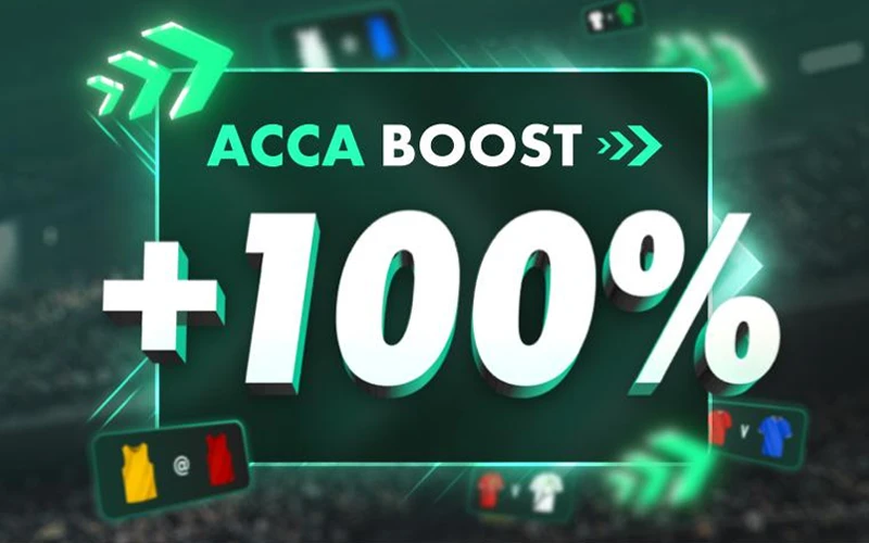 Use the acca boost in the bet365 App for sports bets.