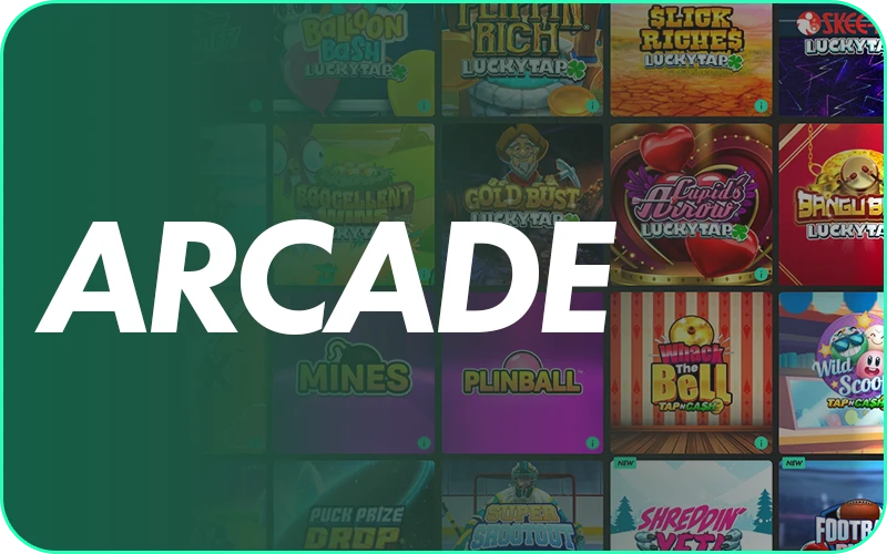 Try various casino arcade games using the bet365 App.