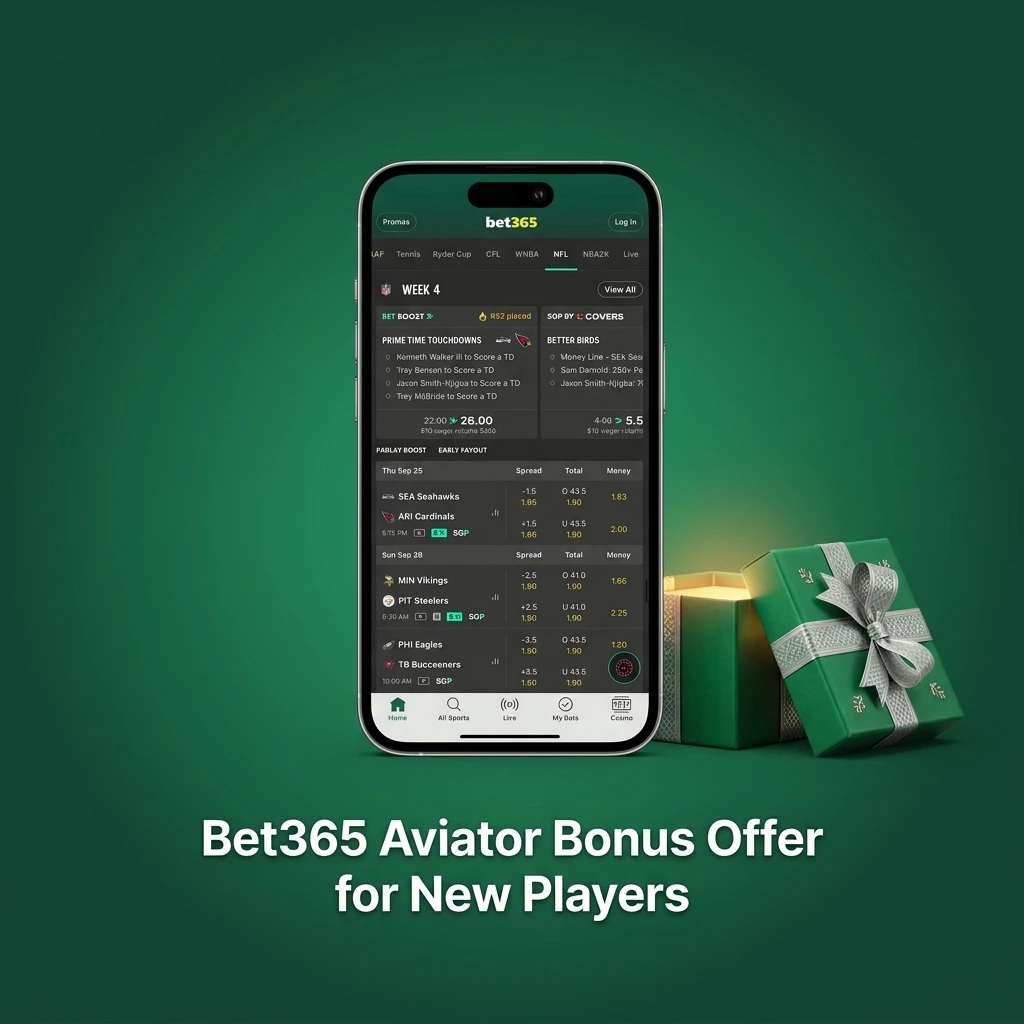 Bet365 Aviator welcome bonus offering 15% on first deposit up to ₹4,000 for new players in India