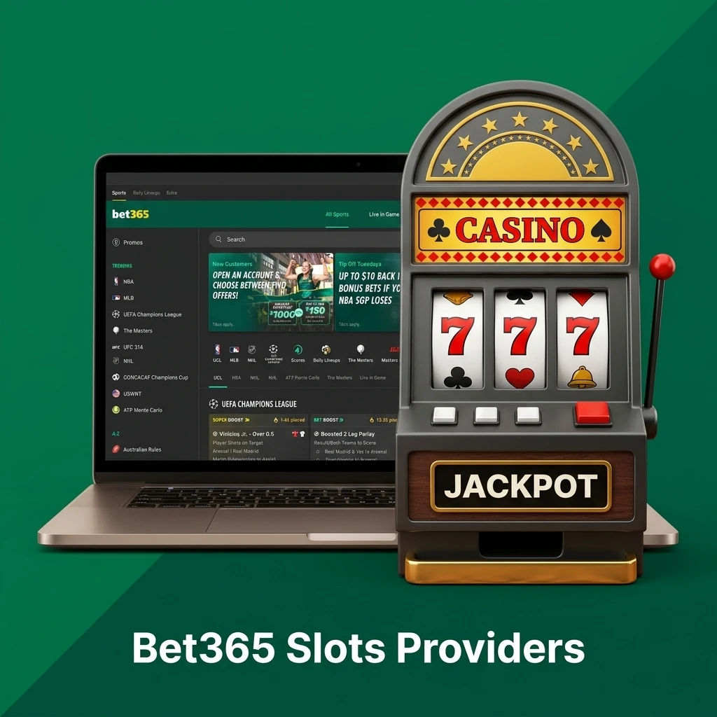 Bet365 top slot providers including NetEnt, Pragmatic Play, Microgaming and more for India players