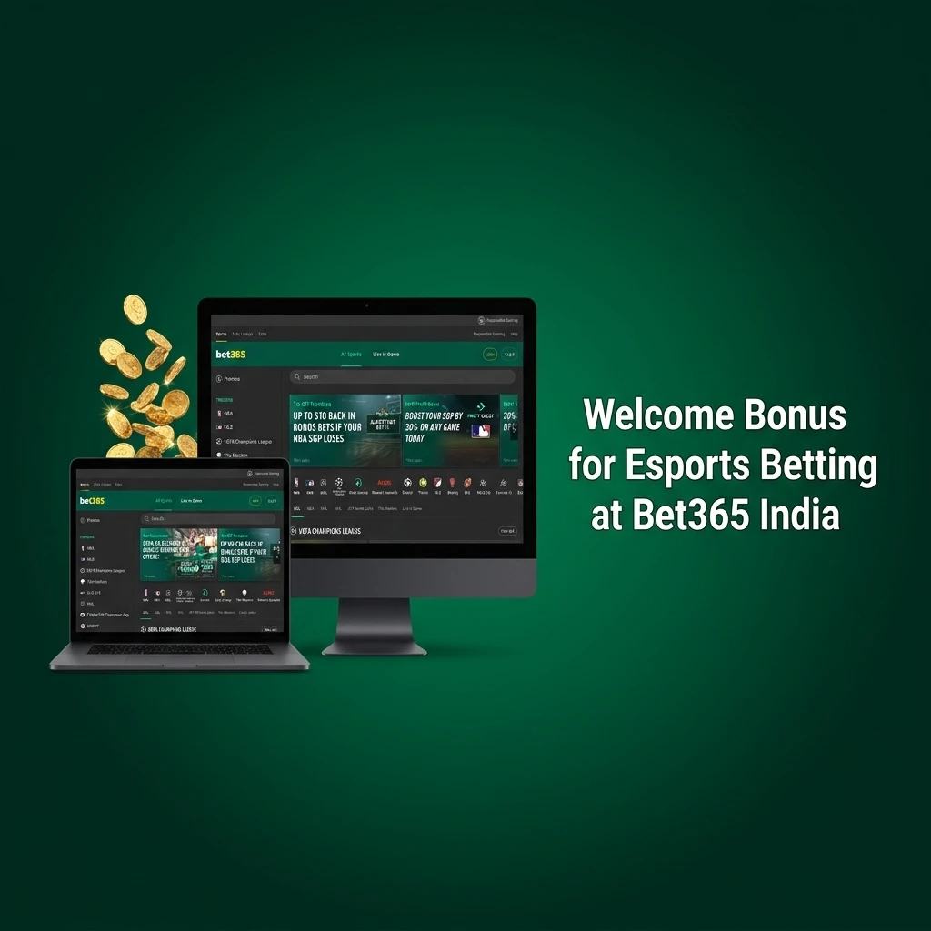 Bet365 India esports welcome bonus: 15% on first deposit up to ₹4,000 for Dota 2, CS2 and Valorant betting